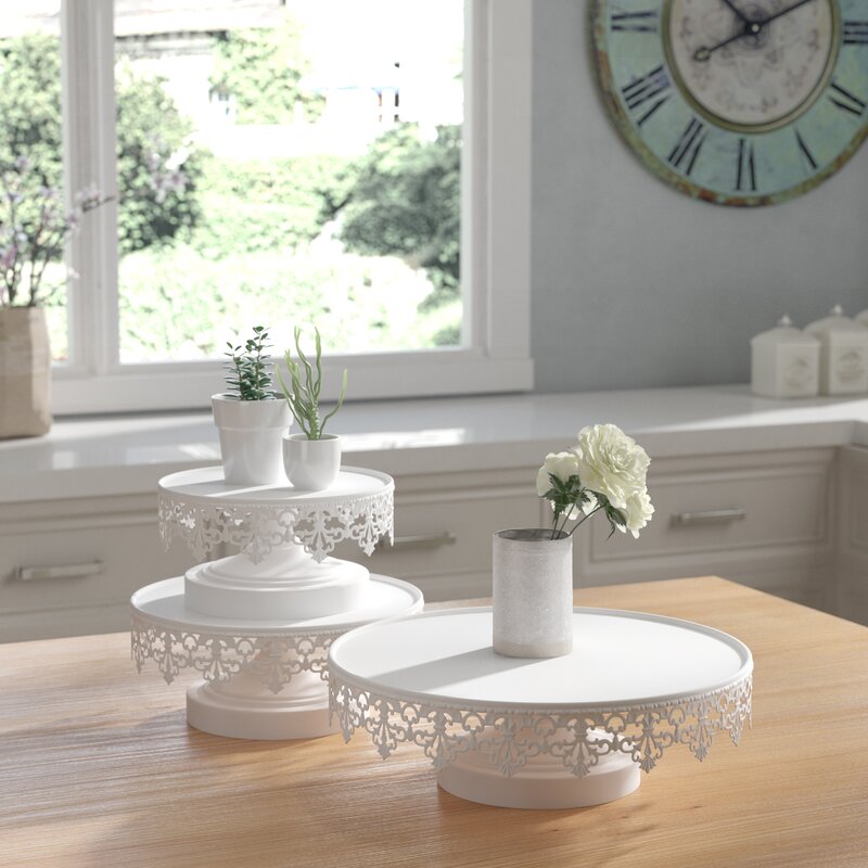 Birch Lane™ Orleans 3 Piece Cake Stand Set And Reviews Wayfair